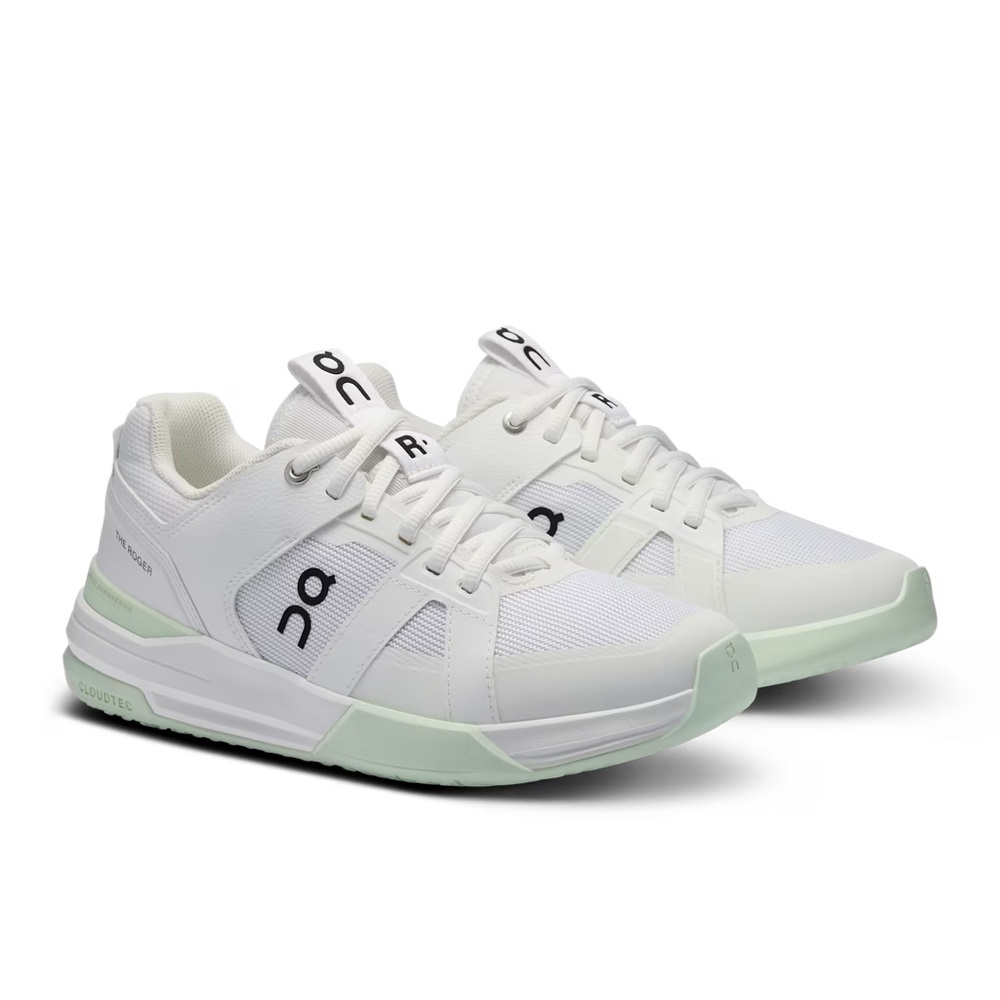 On The Roger Clubhouse Pro in White/Lima. Size 7
